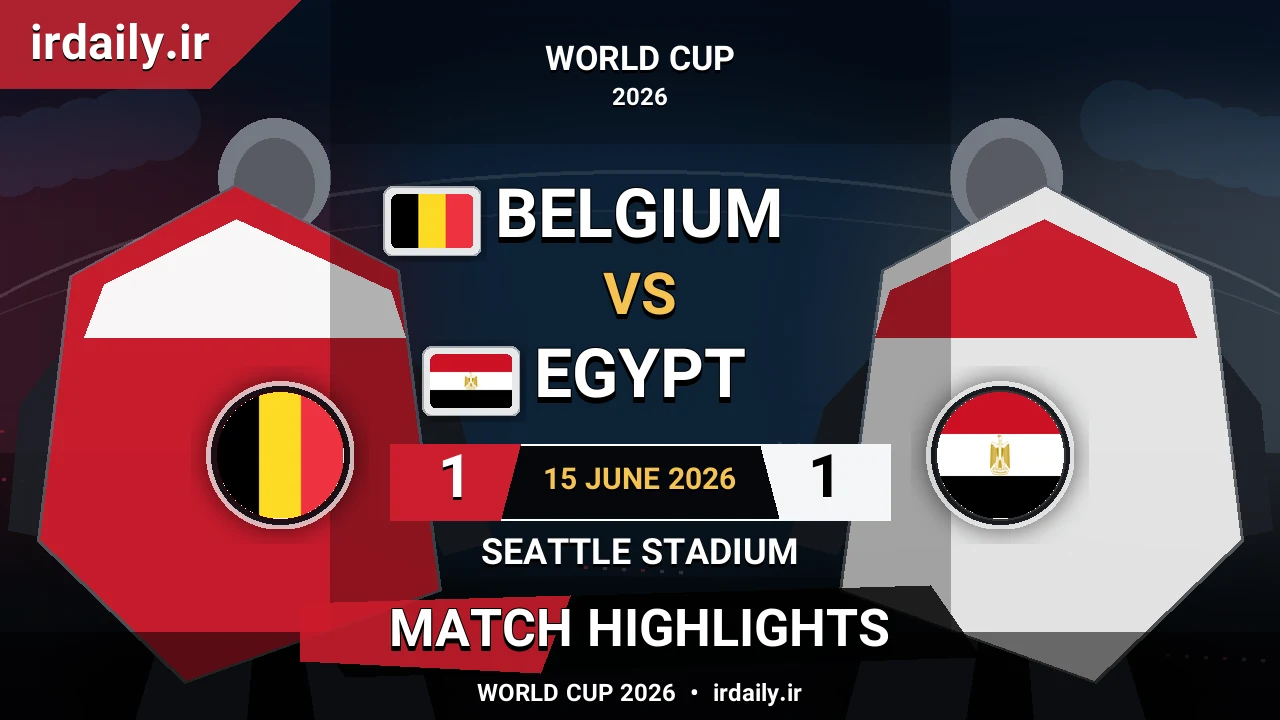 Belgium vs Egypt Match Highlights | World Cup 2026