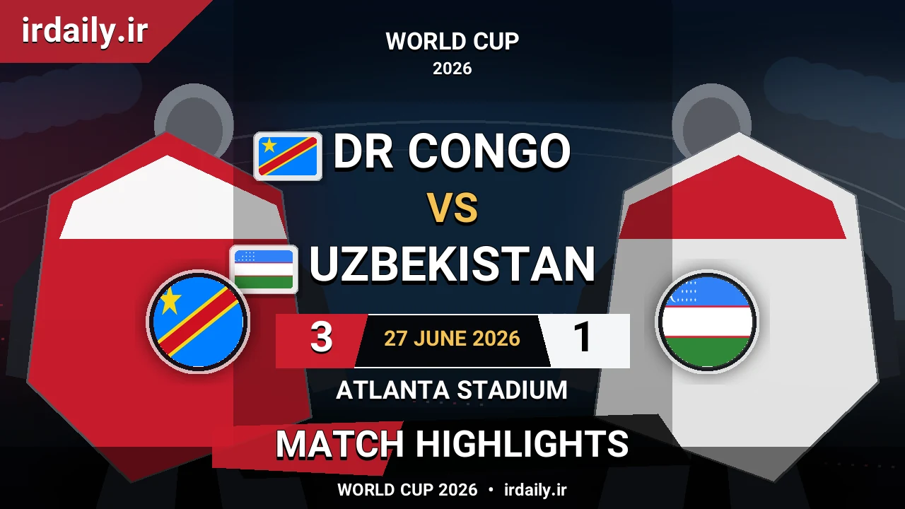 DR Congo vs Uzbekistan Match Highlights | World Cup 2026