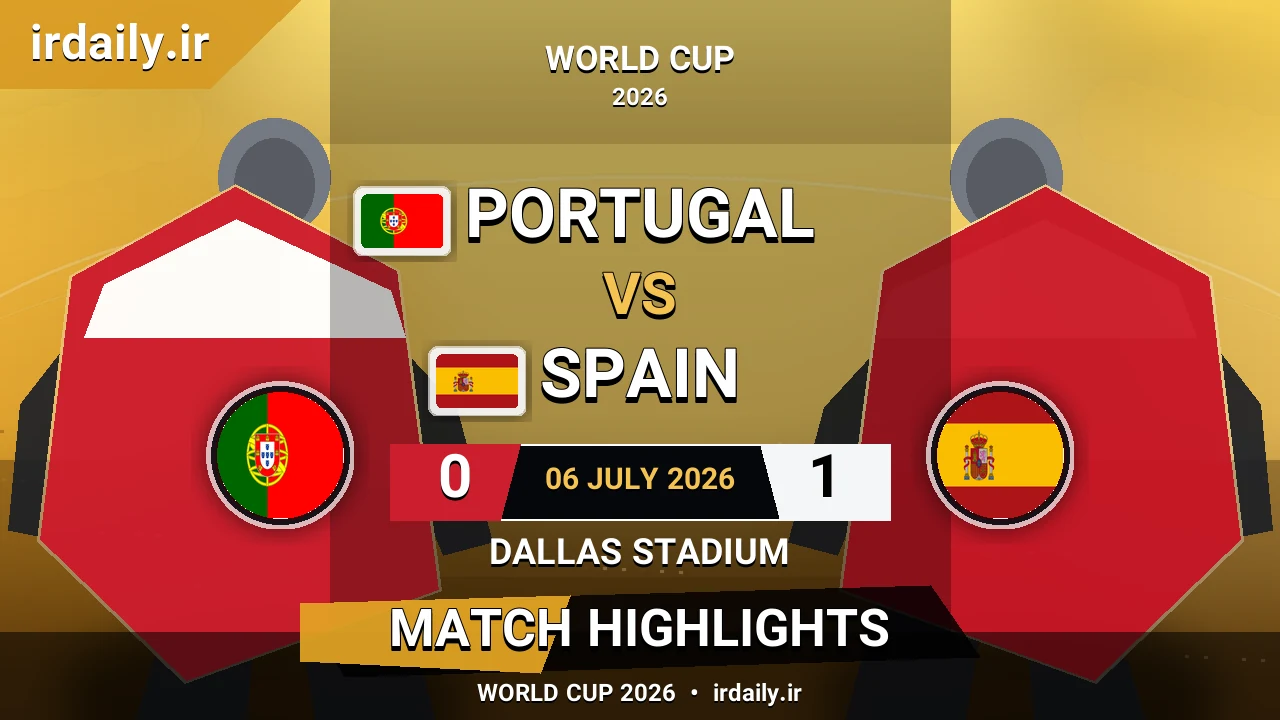 Portugal vs Spain Match Highlights | World Cup 2026