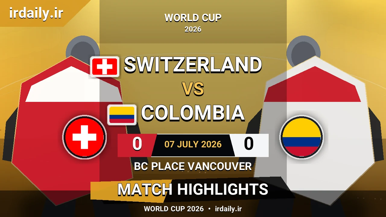 Switzerland vs Colombia Match Highlights | World Cup 2026